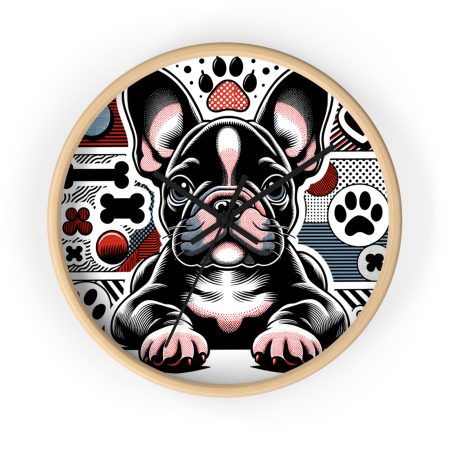French Bulldog - Wall Clock - By Baxter VanGogh