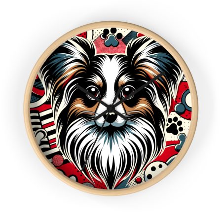 Papillon - Wall Clock - By Baxter VanWoofington