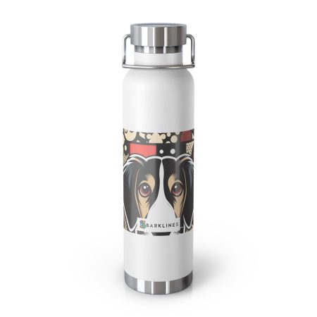 Saluki - 22 oz. Copper Vacuum Insulated Bottle  - By Baxter Monet