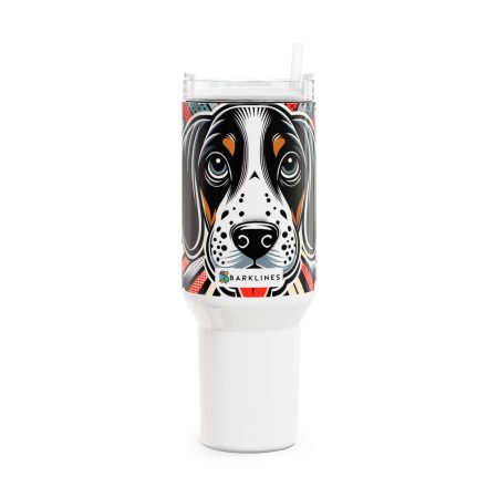 American Leopard Hound - 40 oz. Tumbler  - By Rufus Barkley