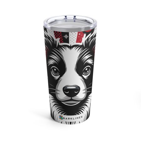 Border Collie - 20 oz. Tumbler - By Baxter VanWoof