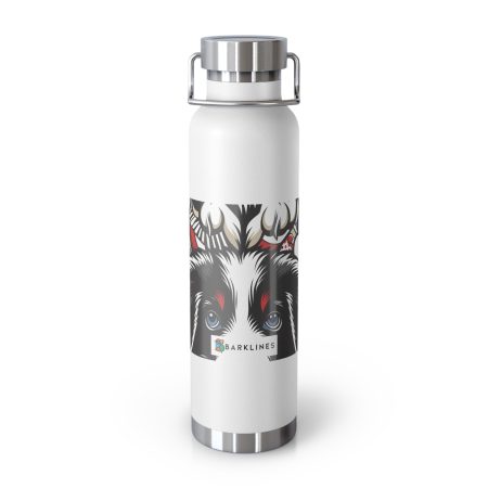Maremma Sheepdog - 22 oz. Copper Vacuum Insulated Bottle  - By Baxter Monet