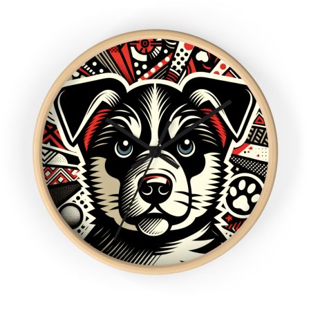 Ukrainian Shepherd Dog - Wall Clock - By Biscuit Monet