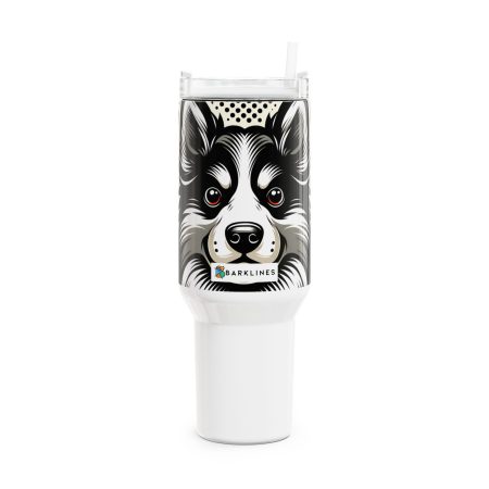 Icelandic Sheepdog - 40 oz. Tumbler  - By Baxter VanWoof