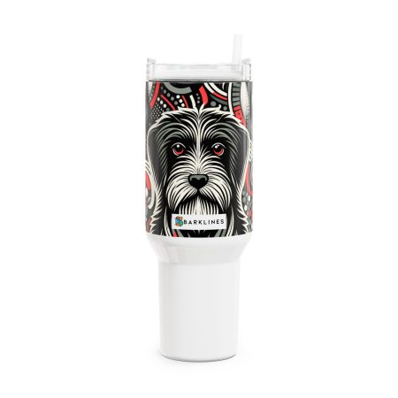 Wirehaired Pointing Griffon - 40 oz. Tumbler  - By Baxter Monet