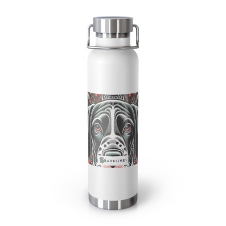 German Shorthaired Pointer - 22 oz. Copper Vacuum Insulated Bottle  - By Baxter Monet