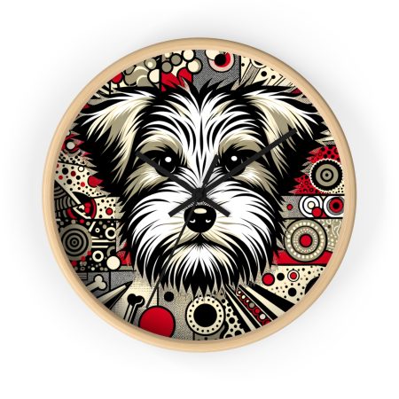 Dandie Dinmont Terrier - Wall Clock - By Baxter VanWoof