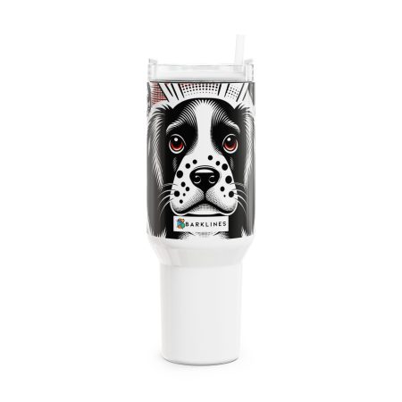Field Spaniel - 40 oz. Tumbler  - By Biscuit van Barkley