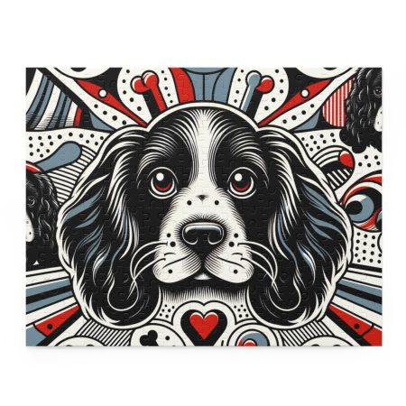 English Cocker Spaniel - Puzzle - By Barkley VanPaw