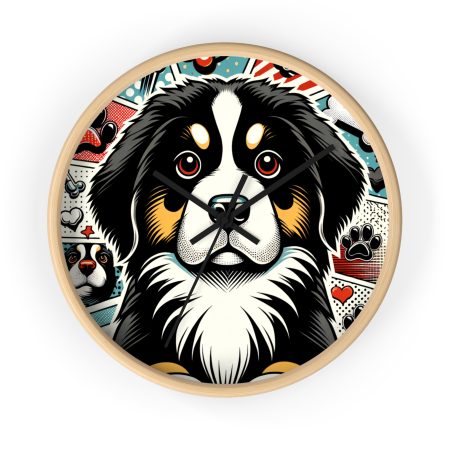 Tibetan Mastiff - Wall Clock - By Rufus Barkley