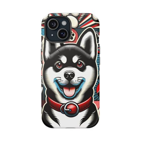 Japanese Akita - Impact Resistant Cell Phone Case - By Baxter Monet