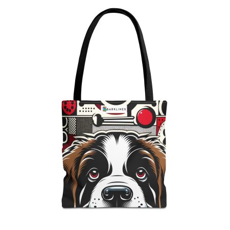 St. Bernard - Tote Bag - By Baxter VanPoodle