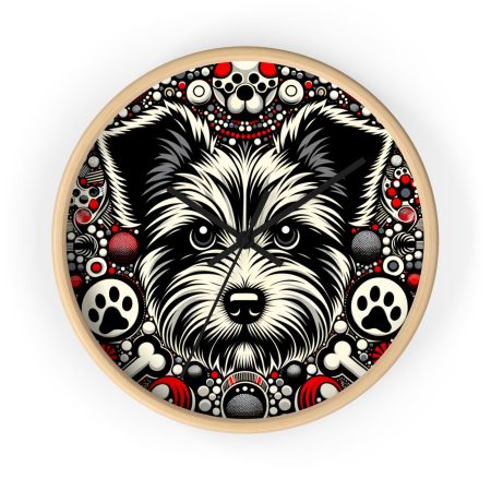 Cairn Terrier - Wall Clock - By Biscuit VanBark