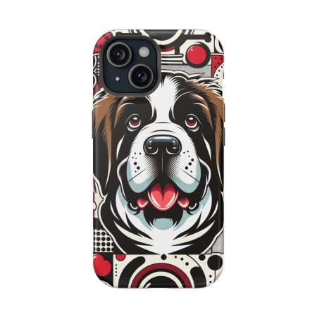 St. Bernard - Impact Resistant Cell Phone Case - By Baxter VanPoodle
