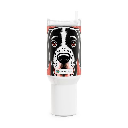 Slovakian Rough-Haired Pointer - 40 oz. Tumbler  - By Rex Monet