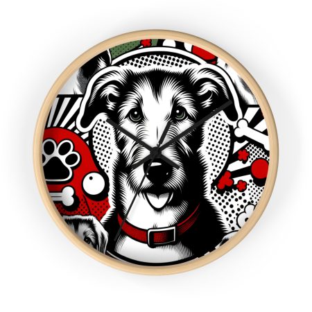 Irish Wolfhound - Wall Clock - By Rocco Barkley