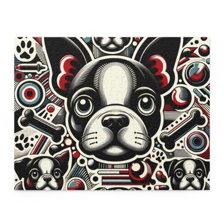 Boston Terrier - Puzzle - By Barkley Van Doodles