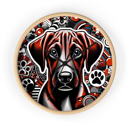 Rhodesian Ridgeback - Wall Clock - By Baxter DaVinci