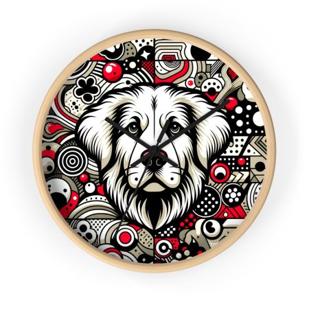 Great Pyrenees - Wall Clock - By Rufus Whiskerdale