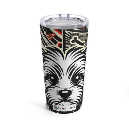 Maltese - 20 oz. Tumbler - By Fritz Watercolor