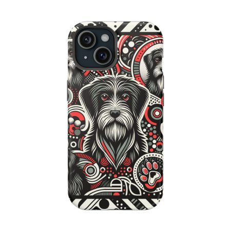 Wirehaired Pointing Griffon - Impact Resistant Cell Phone Case - By Baxter Monet