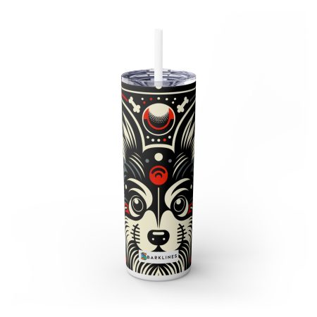 Finnish Spitz - 20 oz. Skinny Tumbler - By Barkley VanPaws