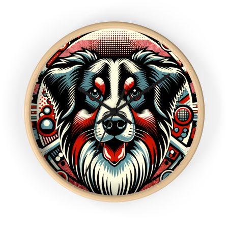 Australian Shepherd - Wall Clock - By Barker Van Woofingham