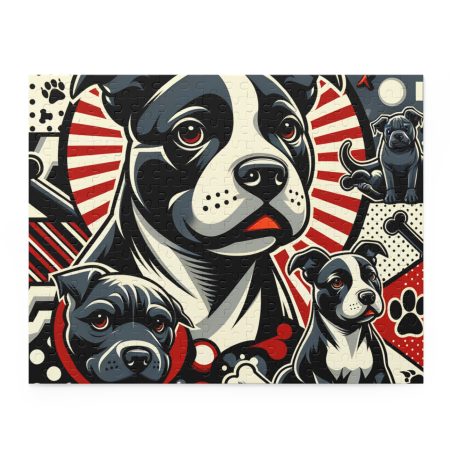 Staffordshire Bull Terrier - Puzzle - By Baxter Monet