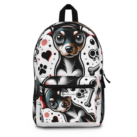Miniature Pinscher - Backpack - By Rex Monet
