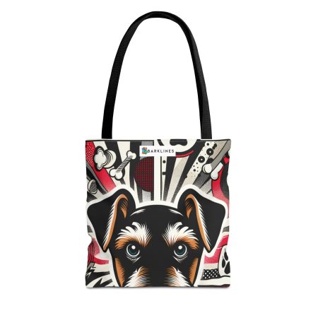 Airedale Terrier - Tote Bag - By Barkley Whiskerbrush