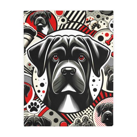 Spanish Mastiff - Throw Blanket - By Baxter DaVinci