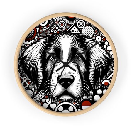 Briard - Wall Clock - By Baxter Monet