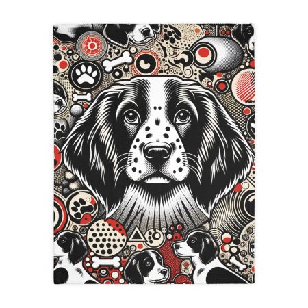 English Springer Spaniel - Throw Blanket - By Baxter Pendleton