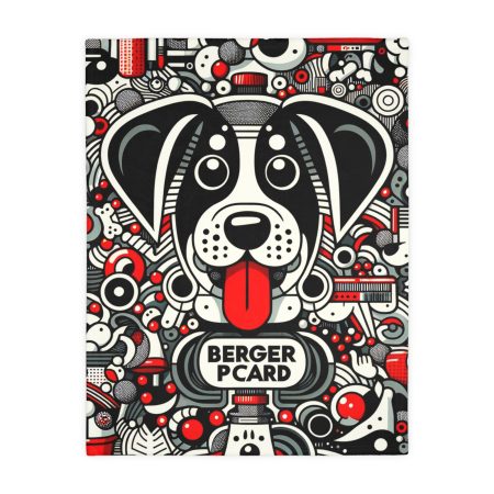 Berger Picard - Throw Blanket - By Biscuit Van Barksdale