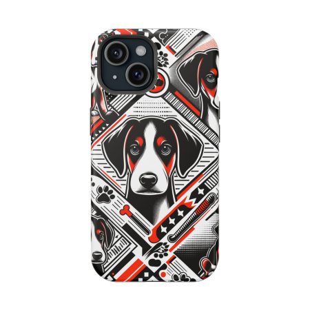 English Foxhound - Impact Resistant Cell Phone Case - By Barker Picasso