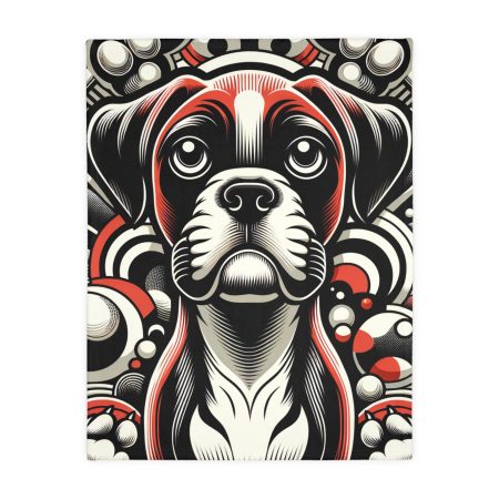 Boxer - Throw Blanket - By Baxter Dalmatian