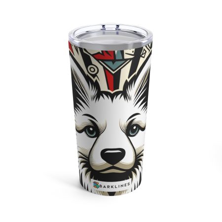 White Shepherd - 20 oz. Tumbler - By Baxter Monet