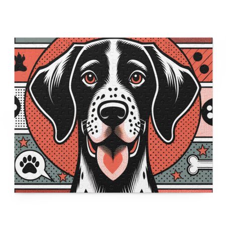 Slovakian Rough-Haired Pointer - Puzzle - By Rex Monet