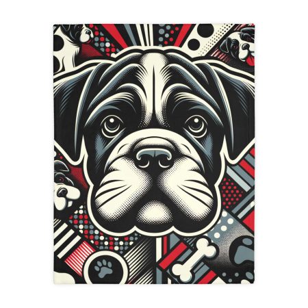 Bullmastiff - Throw Blanket - By Barkley VanTail