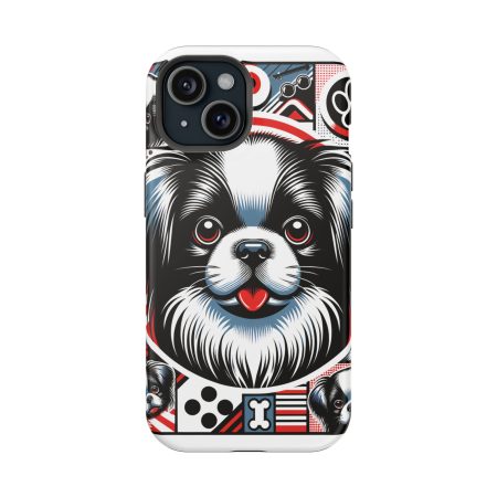 Japanese Chin - Impact Resistant Cell Phone Case - By Biscuit VanFurr