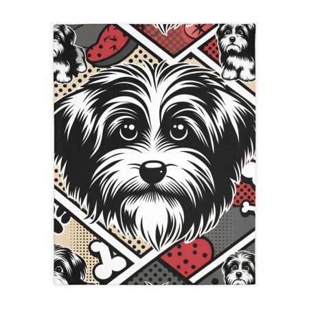 Havanese - Throw Blanket - By Baxter Brushstroke