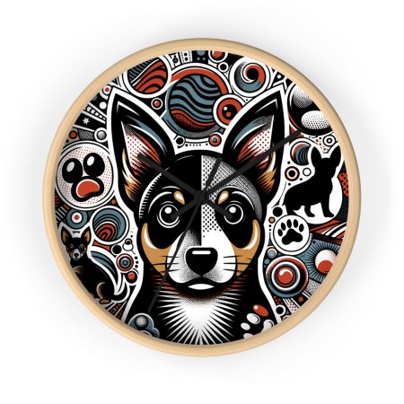 Lancashire Heeler - Wall Clock - By Biscuit Delaney