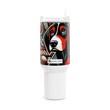 Redbone Coonhound - 40 oz. Tumbler  - By Rex Monet