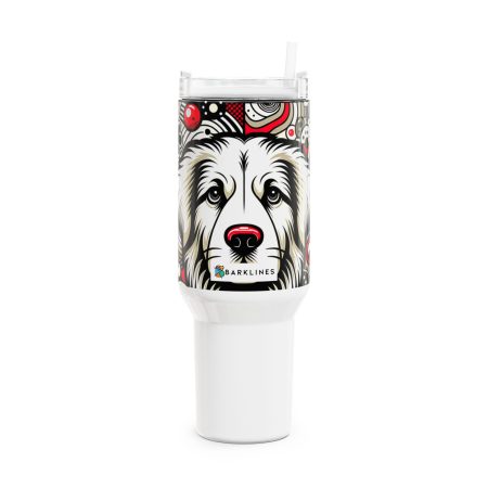 Great Pyrenees - 40 oz. Tumbler  - By Rufus Whiskerdale