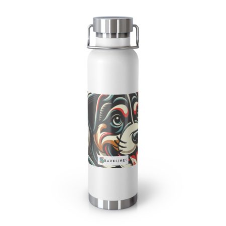 Cao de Castro Laboreiro - 22 oz. Copper Vacuum Insulated Bottle  - By Baxter Monet