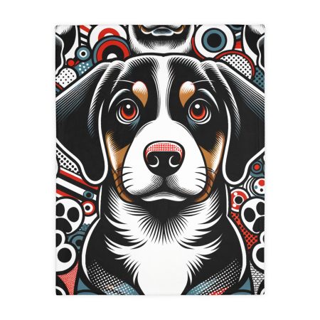 Appenzeller Sennenhund - Throw Blanket - By Baxter Monet