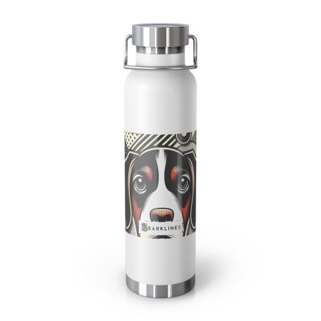 Transylvanian Hound - 22 oz. Copper Vacuum Insulated Bottle  - By Baxter Monet
