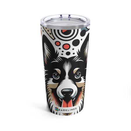 Bohemian Shepherd - 20 oz. Tumbler - By Barkley Van Woofsten