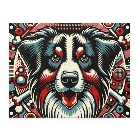 Australian Shepherd - Puzzle - By Barker Van Woofingham