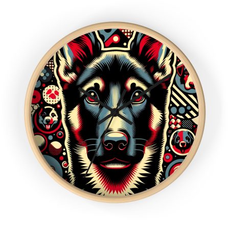 Dutch Shepherd - Wall Clock - By Baxter Monet